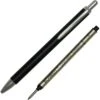 Schmidt Capless Rollerball Pen, Matte Black