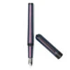 Pineider Metropolis Fountain Pen, Purple Grey