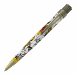Retro 51 Okkto Rocketeer First Flight Tornado Rollerball Pen, Full Color