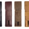 Girologio Leather Pen Case, 2 Pens