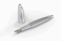 Diplomat Limited Edition Zepp Fountain Pen, Chrome