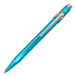 Caran D'Ache 849 Metal-X Ballpoint Pen Turquoise #849.171