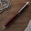 Monteverde Strata Ballpoint Pen, Red & Chrome