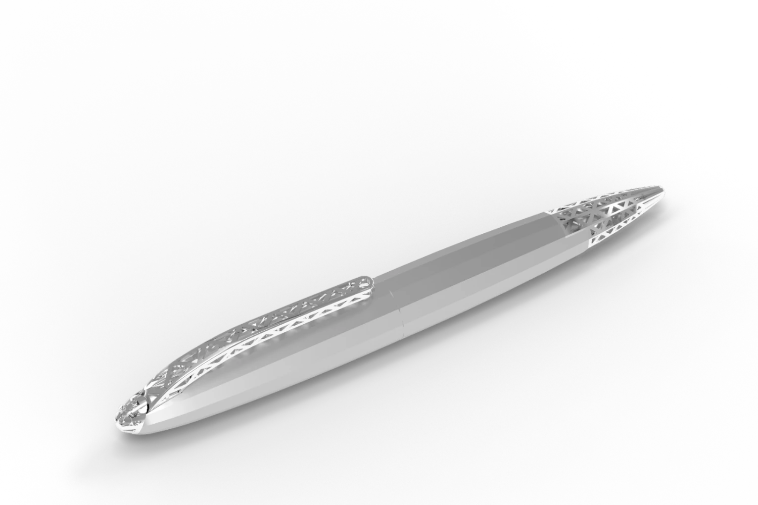 Diplomat Limited Edition Zepp Fountain Pen, Chrome 2 Diplomat Limited Edition Zepp Fountain Pen, Chrome - Image 2