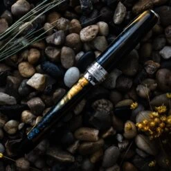 Pineider Arco Blue Bee Limited Edition Rollerball Pen -Elegant Pen Cheap Store APC 08309