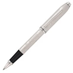 Cross® Cross Townsend Limited Edition Cherry Blossom Rollerball Pen, Brushed Platinum