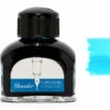 Pineider Fountain Pen Ink Bottle, 75ml Glass Bottle, Turquoise