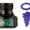 Monteverde 90ml Gemstone Fountain Pen Ink Bottle, Charoite