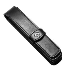 Diplomat Genuine Leather Single Pen Case, Black