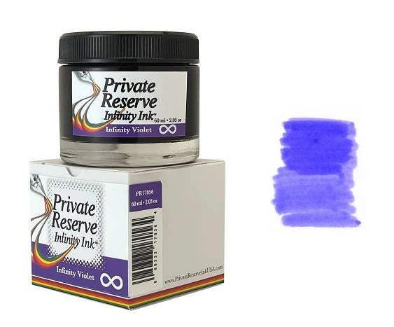 Private Reserve Infinity Fountain Pen Ink Bottle, 60ml, Violet 1 Private Reserve Infinity Fountain Pen Ink Bottle, 60ml, Violet