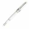 Marlen Class White Marble Fountain Pen, Two Toned