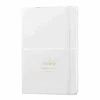 Nebula Premium Notepad, 90g White Paper, Snow White