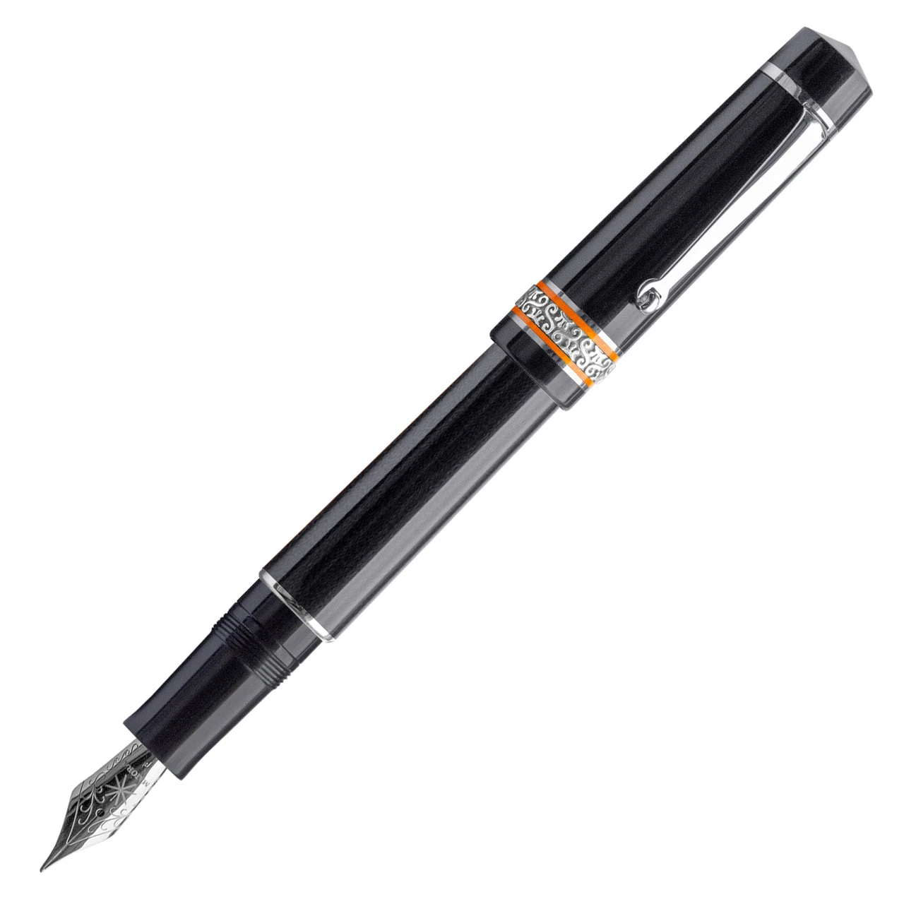 Maiora Mytho Oronero Fountain Pen, Mirror Black 1 Maiora Mytho Oronero Fountain Pen, Mirror Black