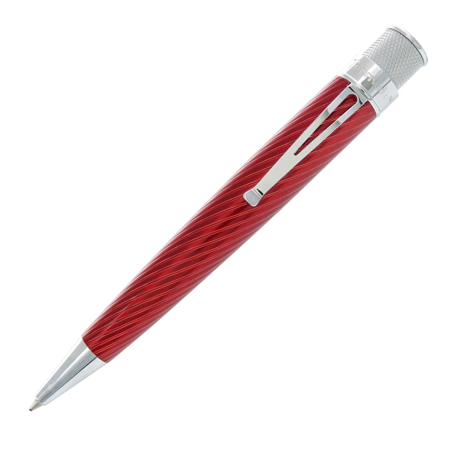 Retro 51 Tornado Big Shot Rollerball Pen, Hawthorne Red 1 Retro 51 Tornado Big Shot Rollerball Pen, Hawthorne Red