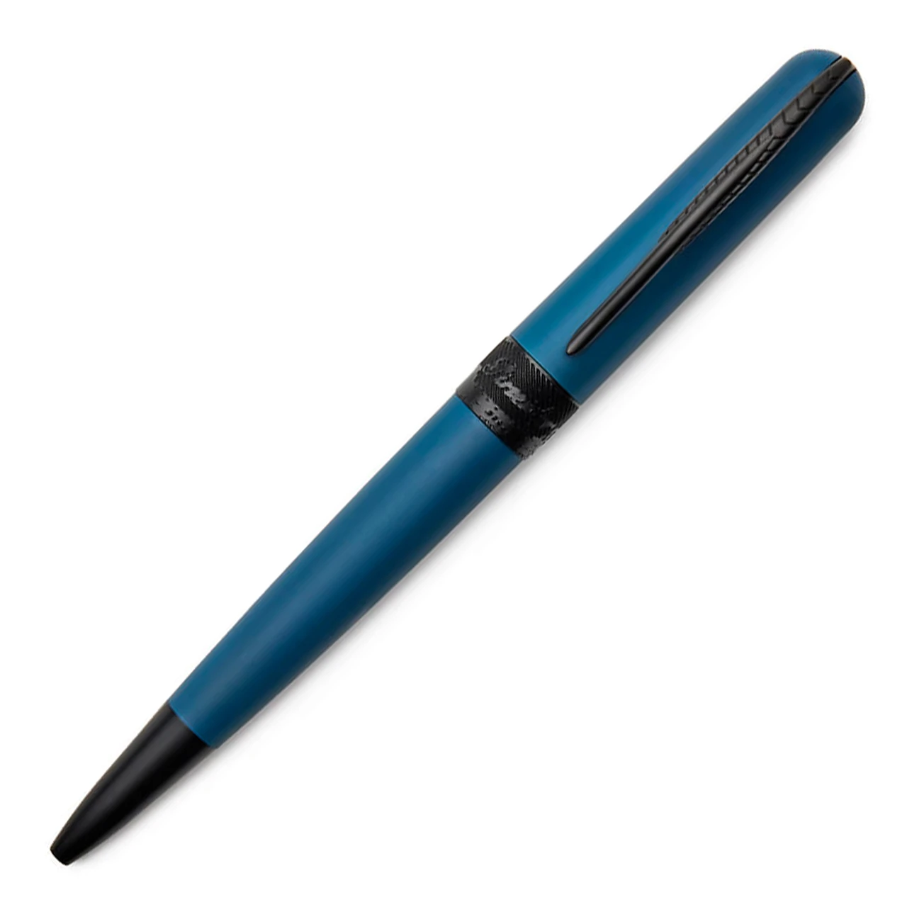 Pineider Avatar Ballpoint Pen, Matte Lapis Blue W/ Black Trim 1 Pineider Avatar Ballpoint Pen, Matte Lapis Blue W/ Black Trim