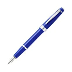 Cross® Cross Bailey Light Fountain Pen, Polished Blue Resin