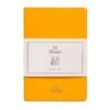 Pineider Notes Jazz Notebook, 80 Pages, 80 Gr Blank White Paper, Yellow