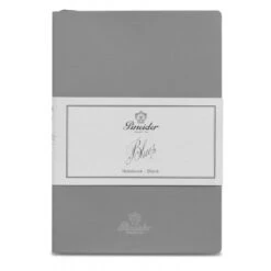 Pineider Blues Notebook, A5, 192 Blank Pages, 55gr Paper, Pearl Grey