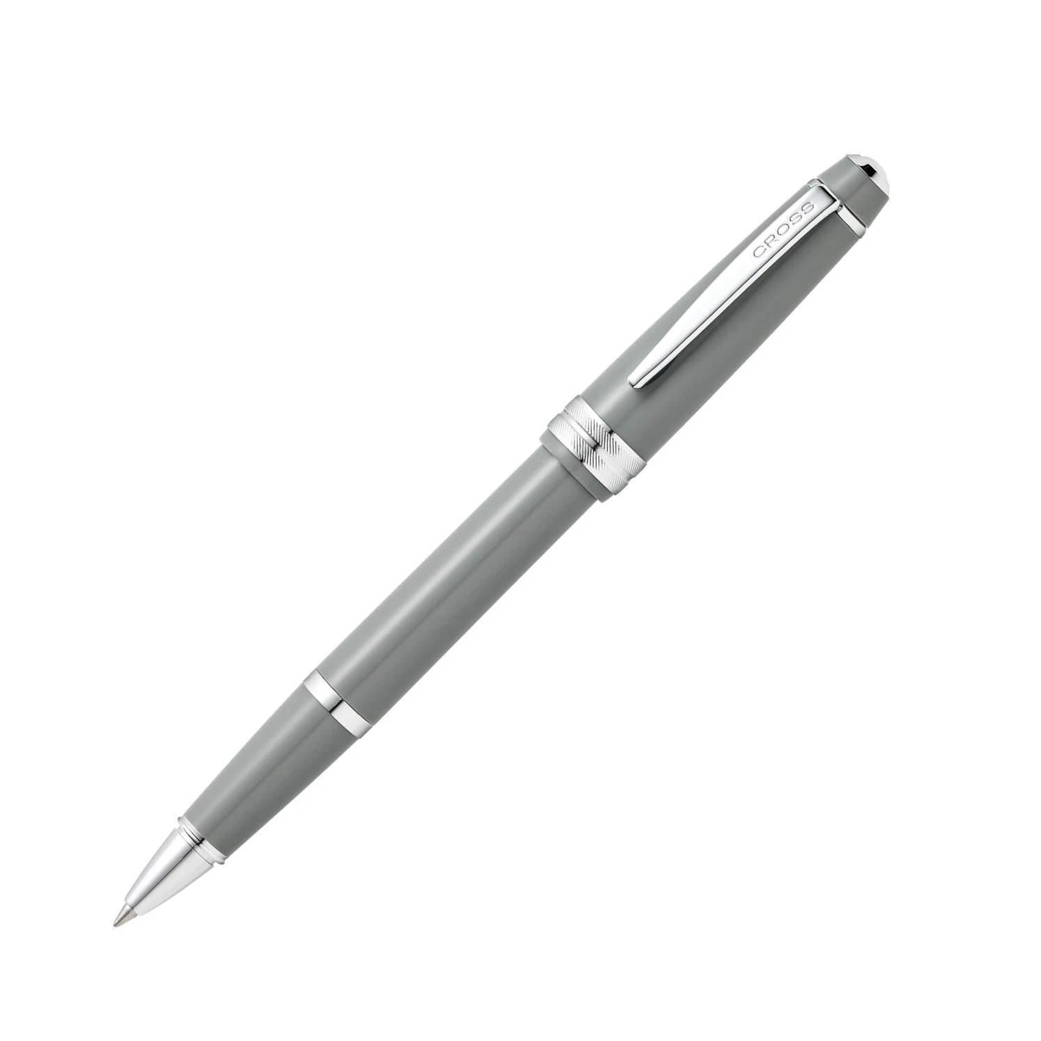 Cross® Cross Bailey Light Rollerball Pen, Polished Grey & Chrome 1 Cross® Cross Bailey Light Rollerball Pen, Polished Grey & Chrome