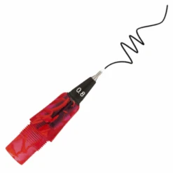 Yookers Gaia Fiber Tip Replacement Tip, Red/Black Marble Resin