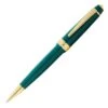 Cross® Cross Bailey Light Ballpoint Pen, Polished Dark Green & Gold