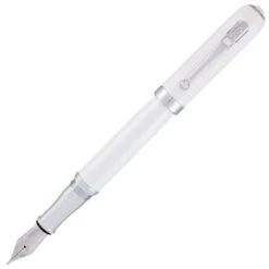 Monteverde Rodeo Drive Fountain Pen, Iridescent White, Fine Nib