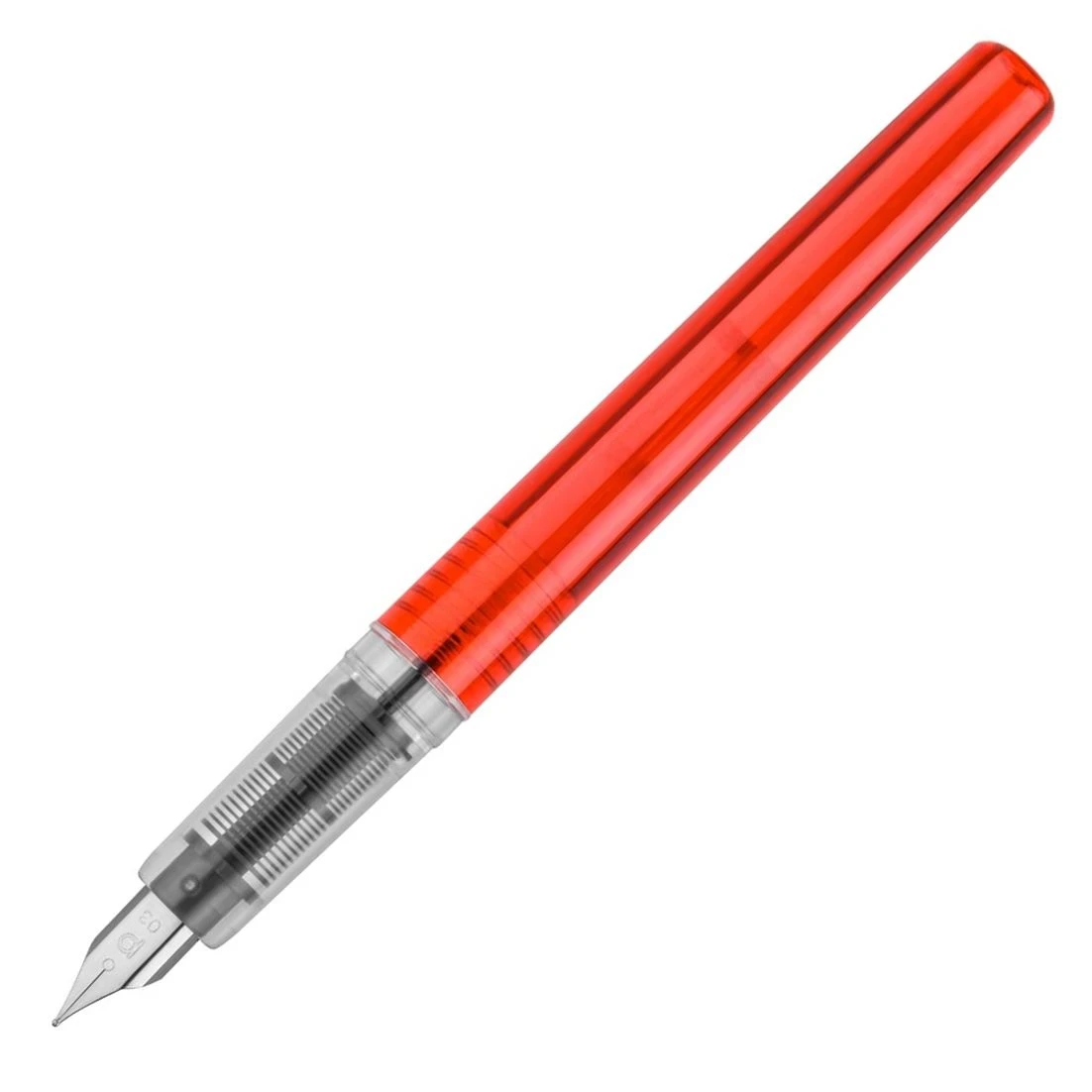 Platinum Prefounte Fountain Pen, Vermilion Orange 1 Platinum Prefounte Fountain Pen, Vermilion Orange