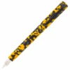 Tibaldi Perfecta LP Vinyl Yellow Fountain Pen, Medium Nib