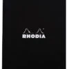 Rhodia Classic Notepads DotPad Top Staplebound 8 1/4 X 12 1/2 Dot Grid Black 80 Sheets