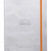 Rhodia Goalbook Journal, Dot Grid Paper, A5 Size, Silver