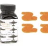 Noodlers Fountain Pen Ink Bottle - VMail Operation Overlord Orange