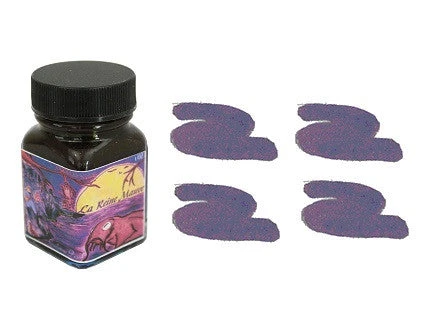 Noodlers Fountain Pen Ink Bottle - Eternal La Reine Mauve 1 Noodlers Fountain Pen Ink Bottle - Eternal La Reine Mauve